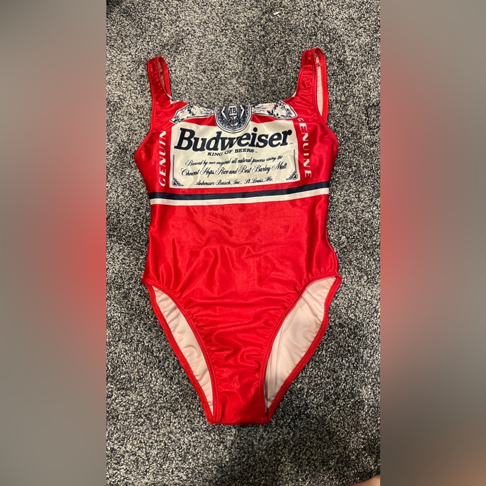 Women’s Budweiser swimsuit new without tags sz 5/6